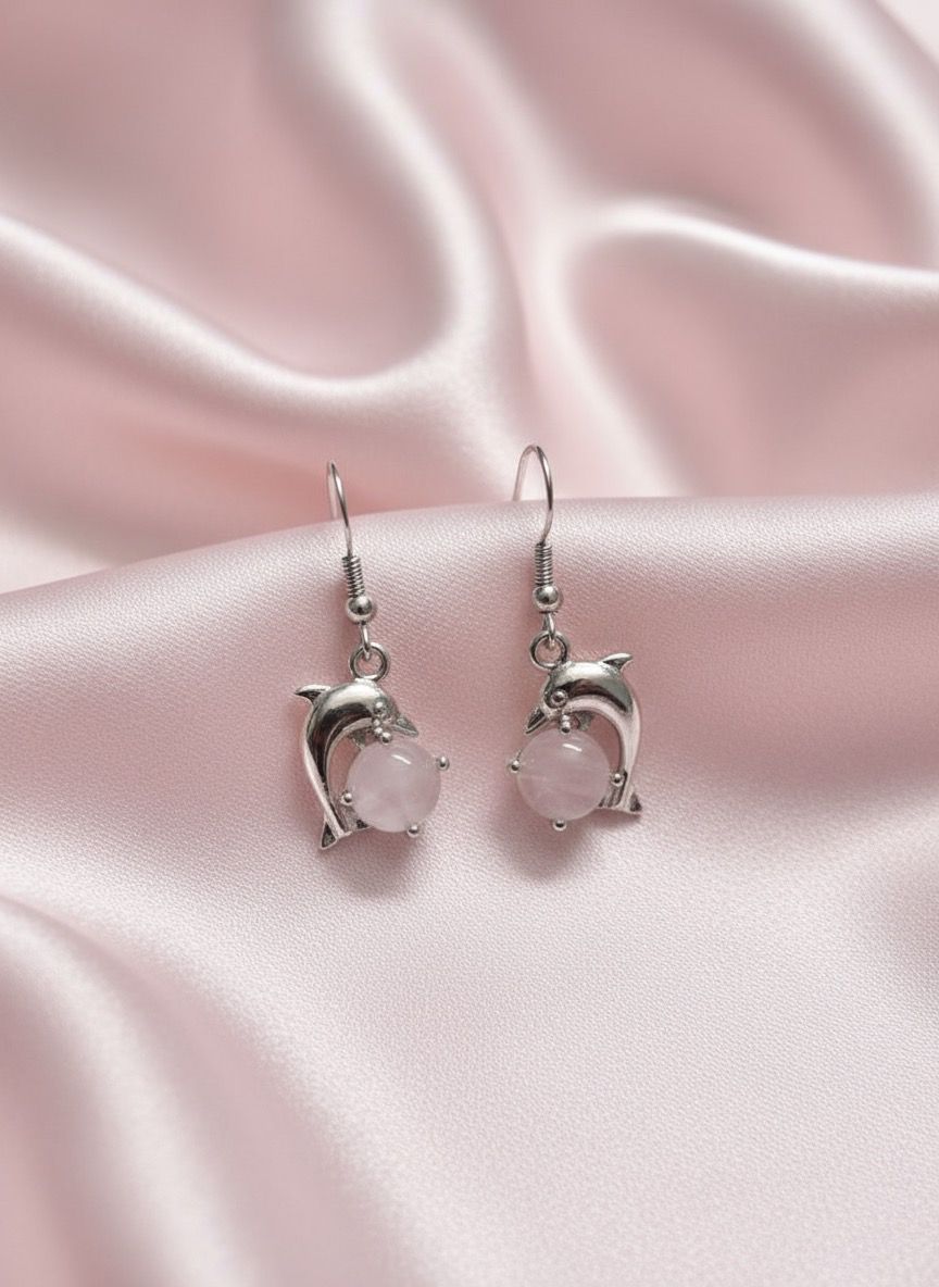 Evaarah - Pinkquartz Earring - For Unconditional Love